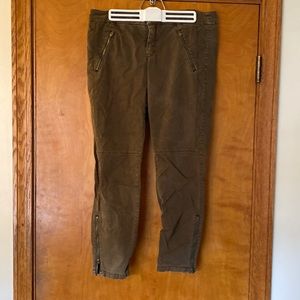Women’s brown cargo pants, size 10